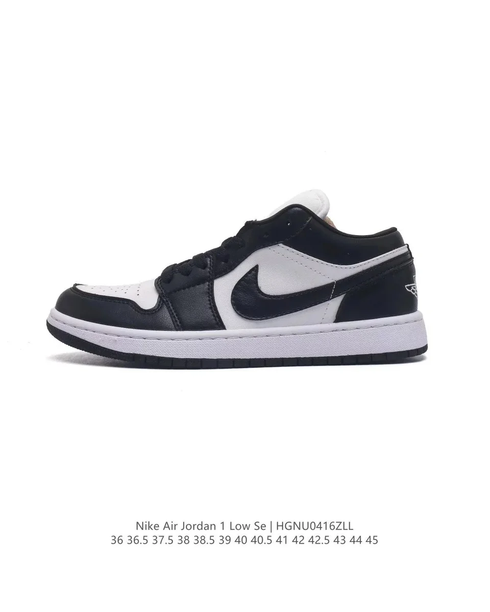 Nike Air Jordan 1 Low Black/White Sneakers