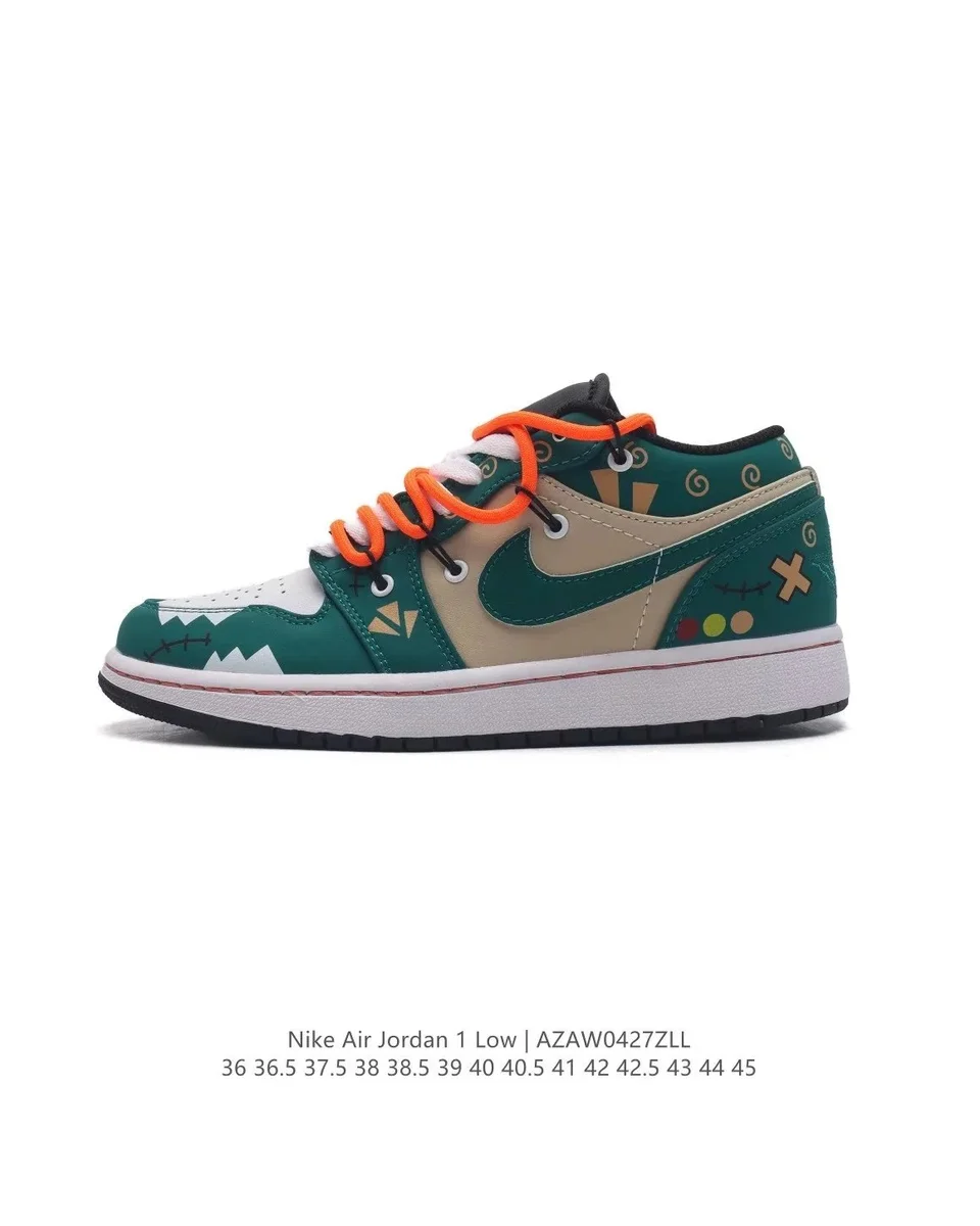 Nike Air Jordan 1 Low 'Sail/University Red' Sneakers