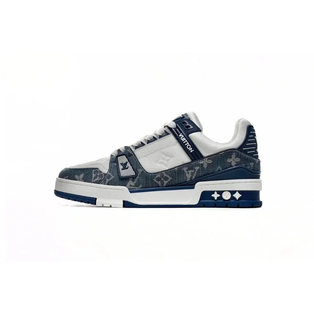 Louis Vuitton LV Trainer Monogram Denim Sneakers