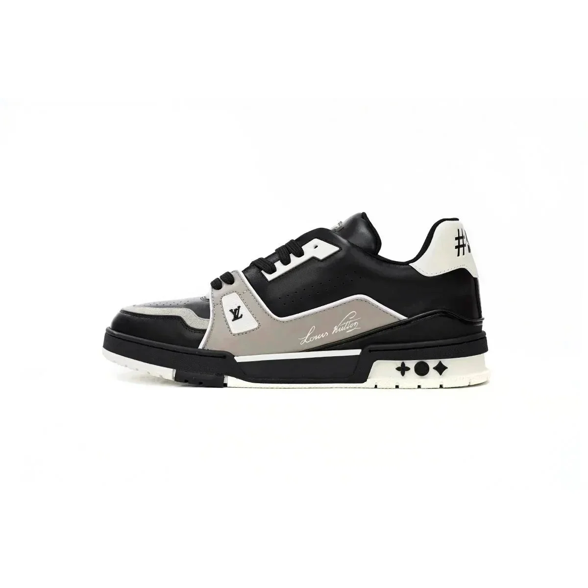 Louis Vuitton LV Trainer Black & White Sneakers