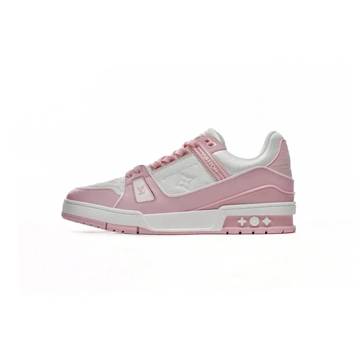 Louis Vuitton LV Trainer Pink White Sneakers