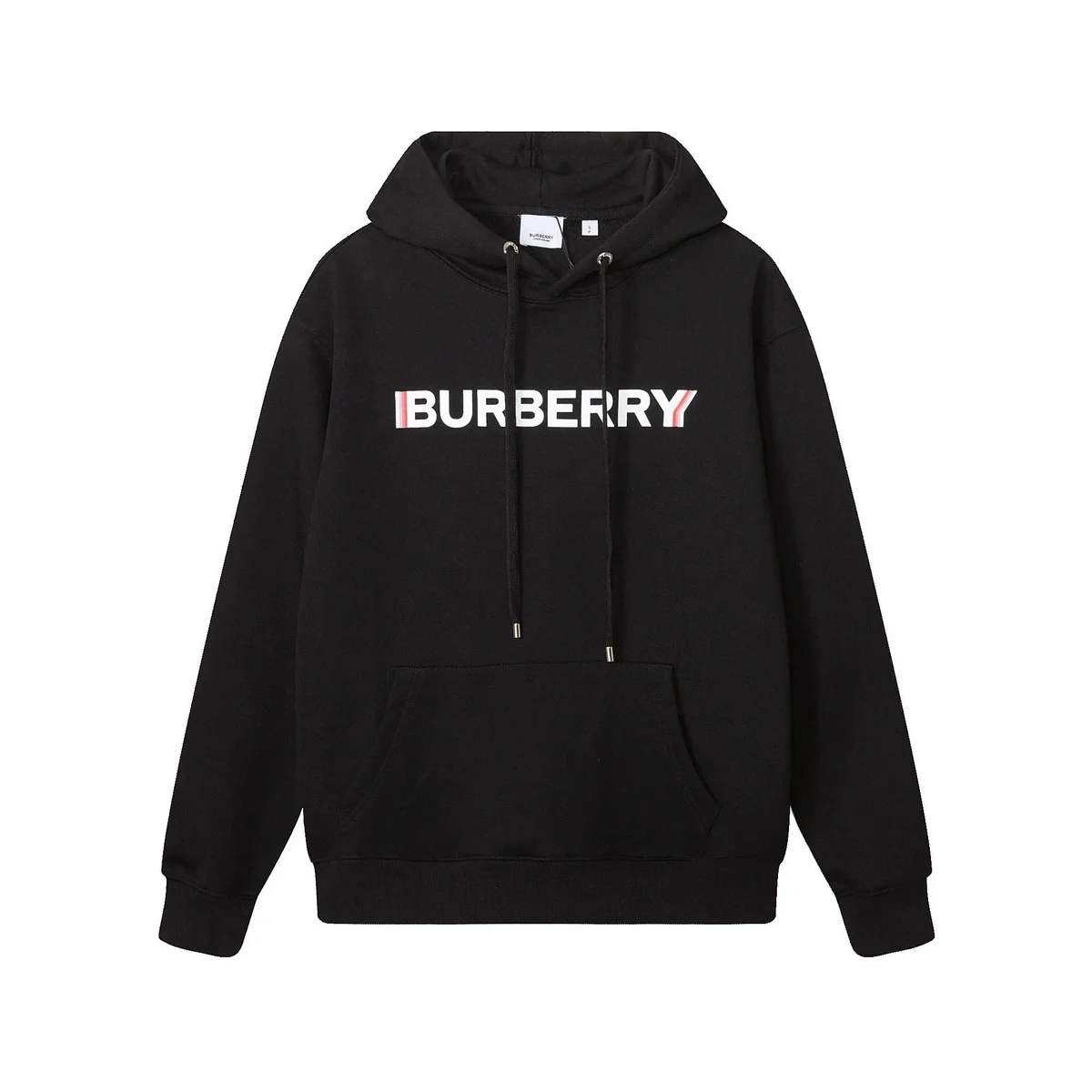 Burberry Black Logo Hoodie Sweatshirt