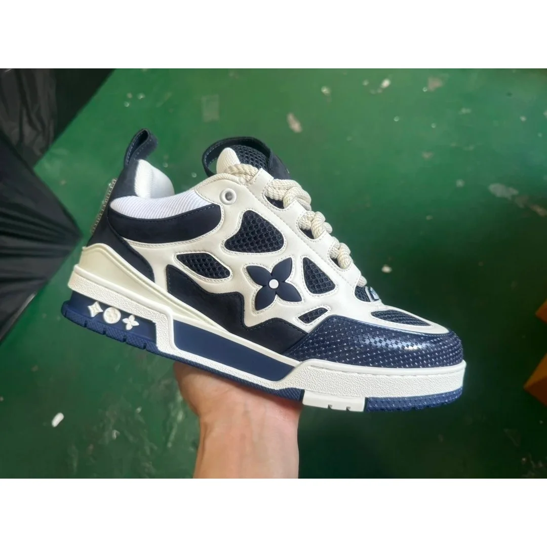 Louis Vuitton LV Trainer White/Navy Sneakers