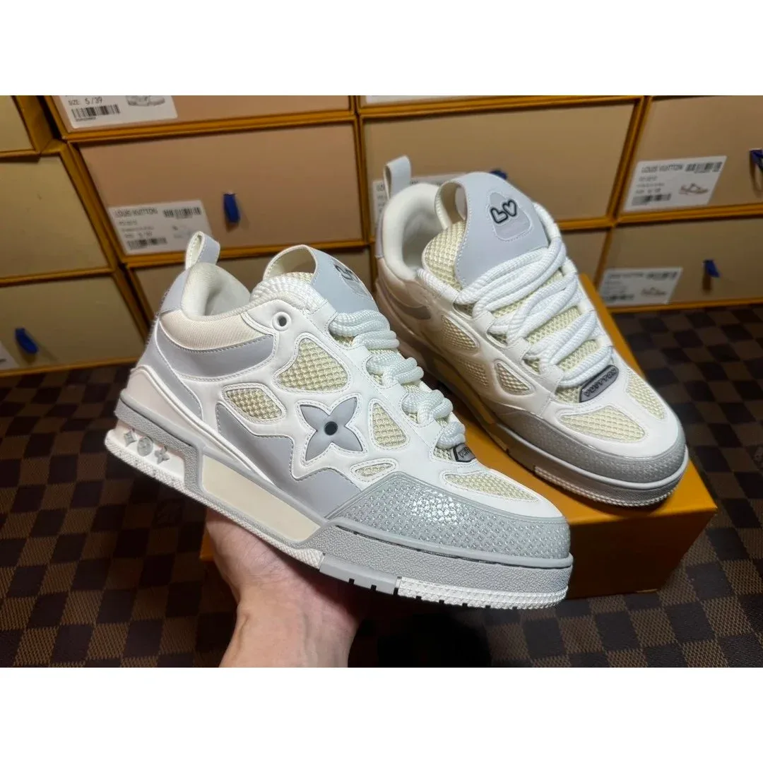 Louis Vuitton LV Trainer White/Grey Sneakers