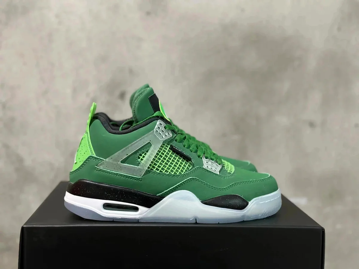 Nike Air Jordan 4 沃尔伯格限定 Green运动鞋
