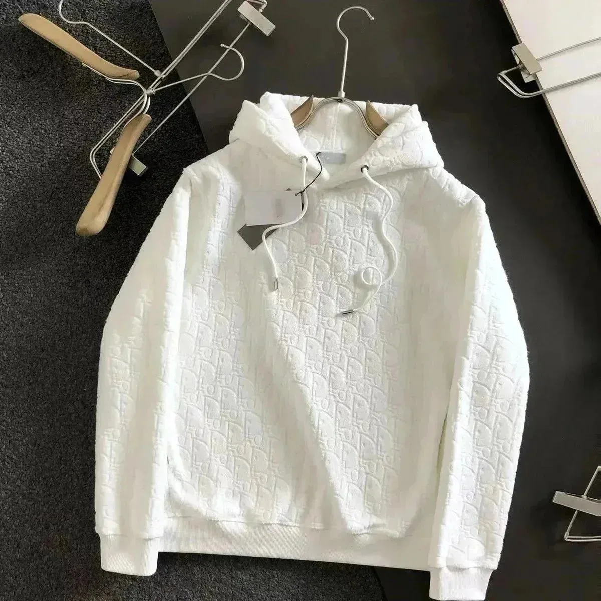 Dior Classic Flap White Hoodie