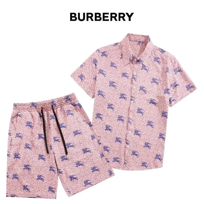 Burberry Pink Equestrian Knight Co-ord Set