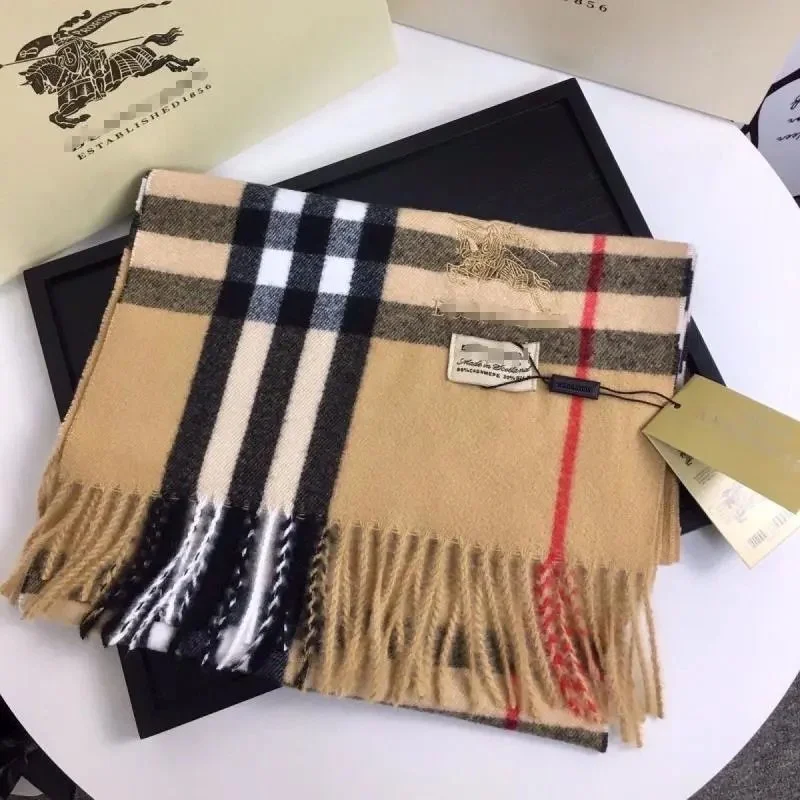Burberry Classic Check Scarf Beige/Navy