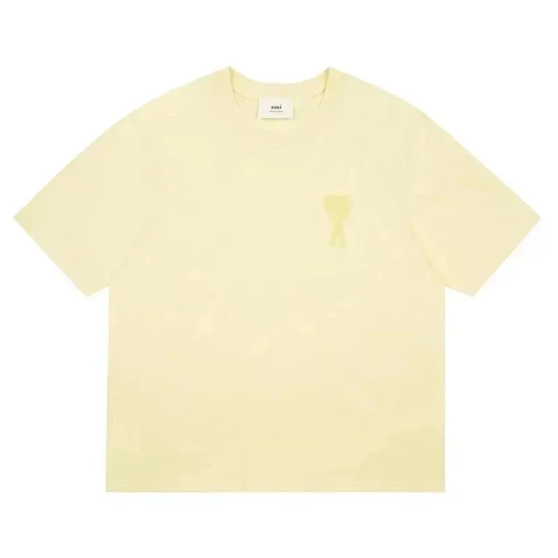 Ami Ami de Coeur Yellow T-Shirt