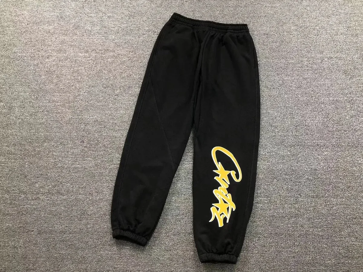 Black 'Cruze' Print Sweatpants
