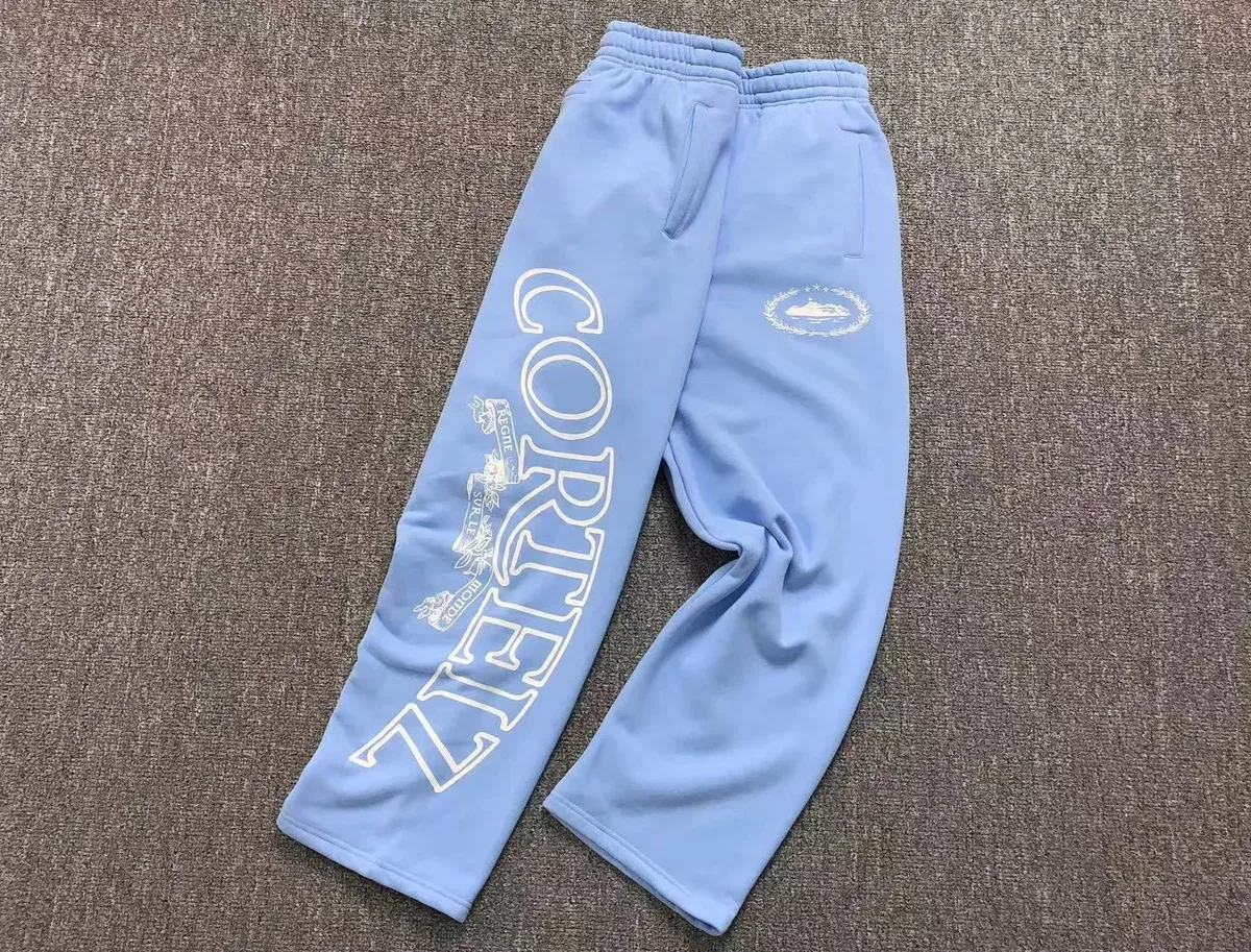Corteiz RTW Sky Blue Sweatpants