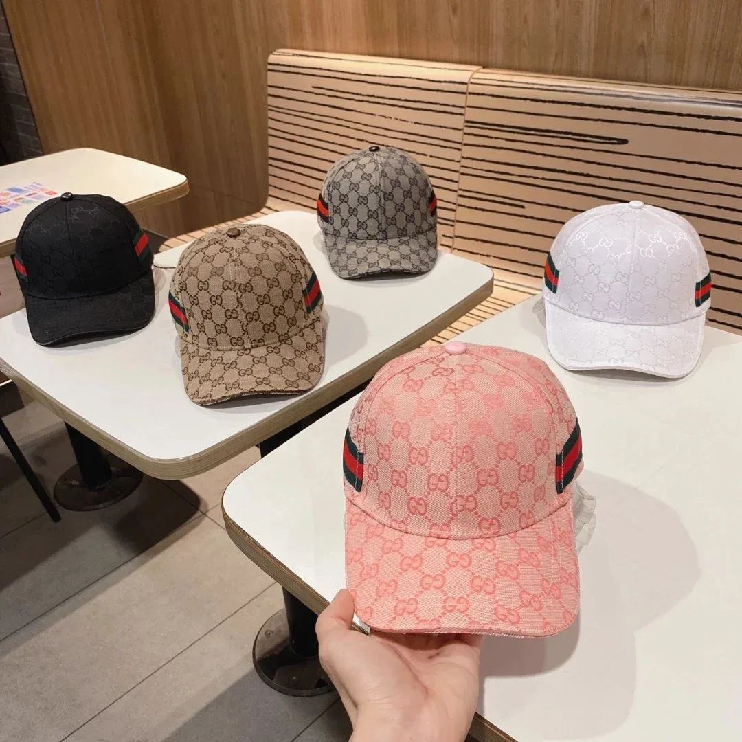Gucci GG Monogram Pink Cap Headwear