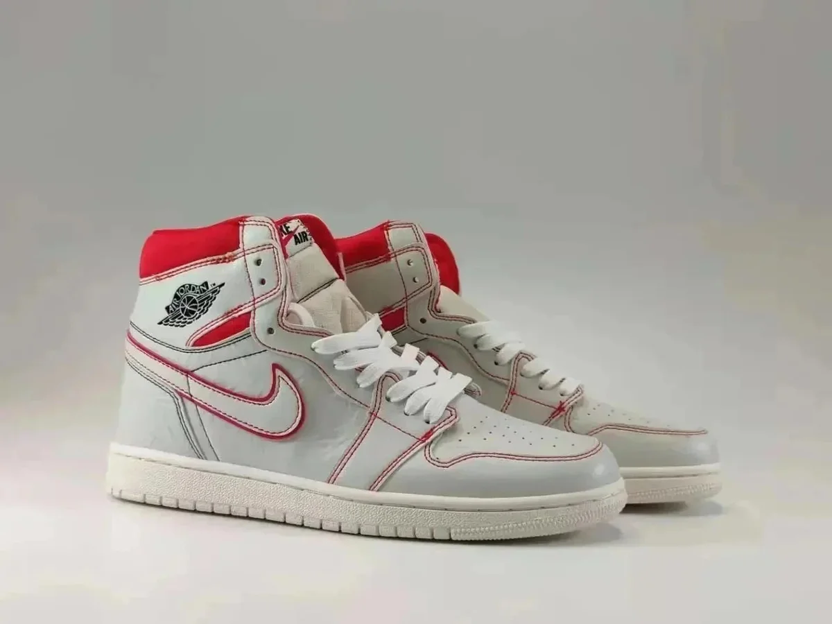 Nike Air Jordan 1 White/University Red Sneakers