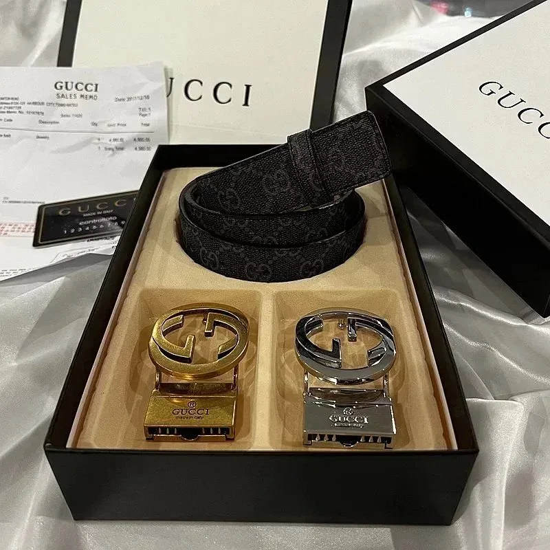Gucci GG Marmont Belt Black Leather Belt
