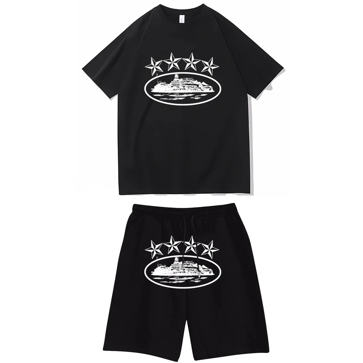 Black Star Ship Print Co-ord Set