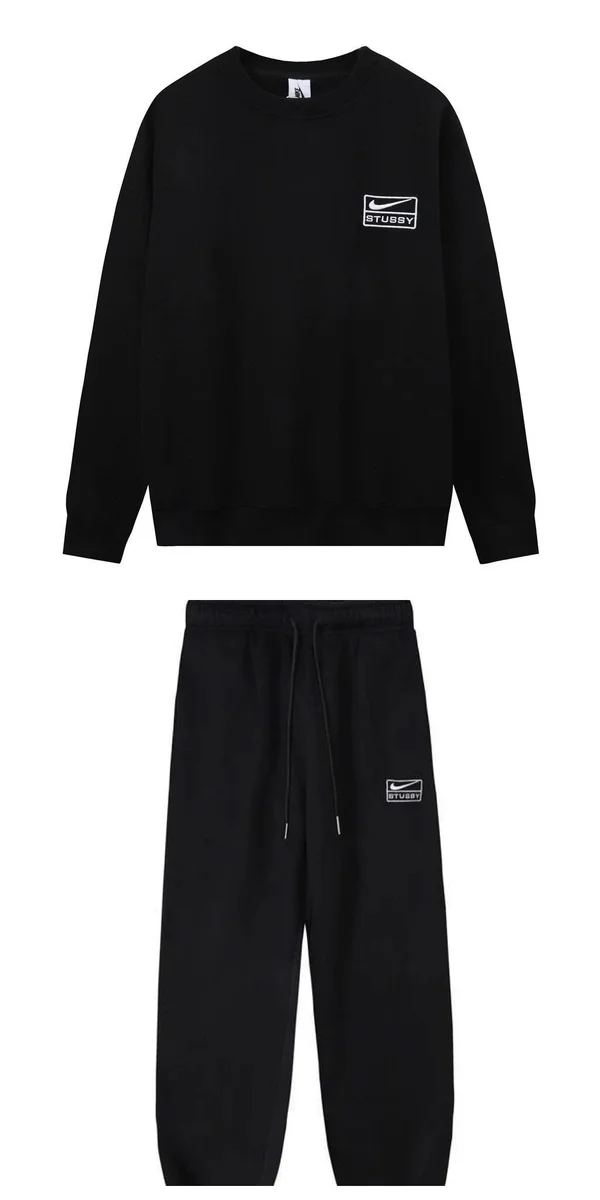 Stussy 05 Set Black Tracksuit