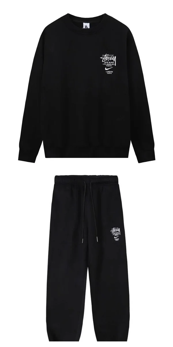 Stussy x Nike 03 Set Black Tracksuit