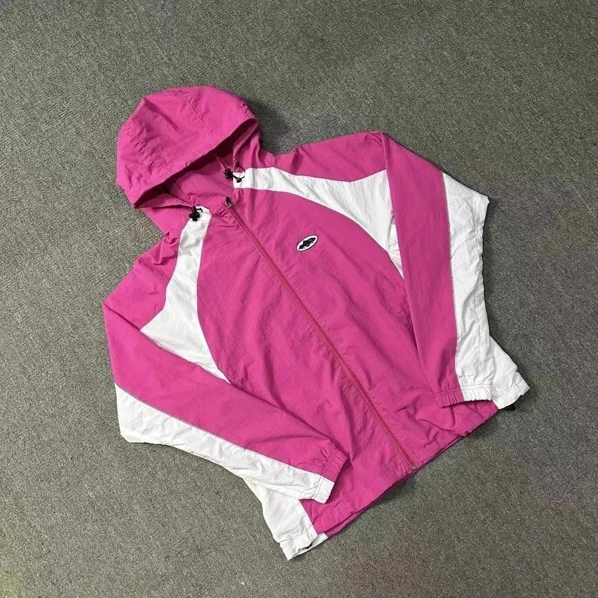 BAPE BAPE STA Pink/White Windbreaker Jacket