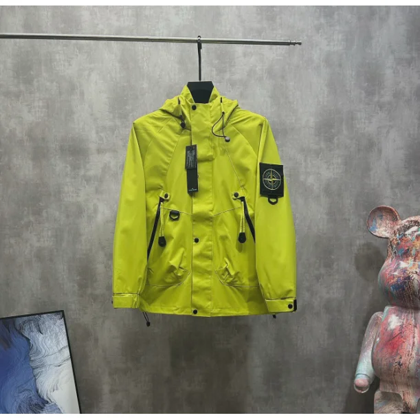 Stone Island 68-15 Lime Green Parka