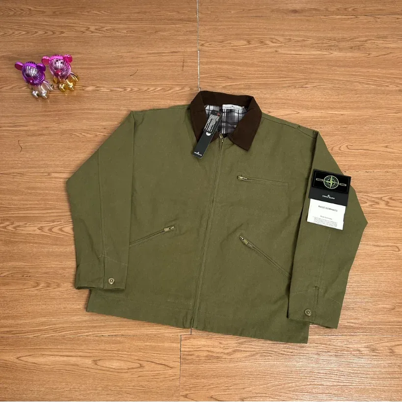 Stone Island 68-15 Olive Green Jacket