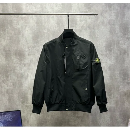 Stone Island 68-15 Black Bomber Jacket