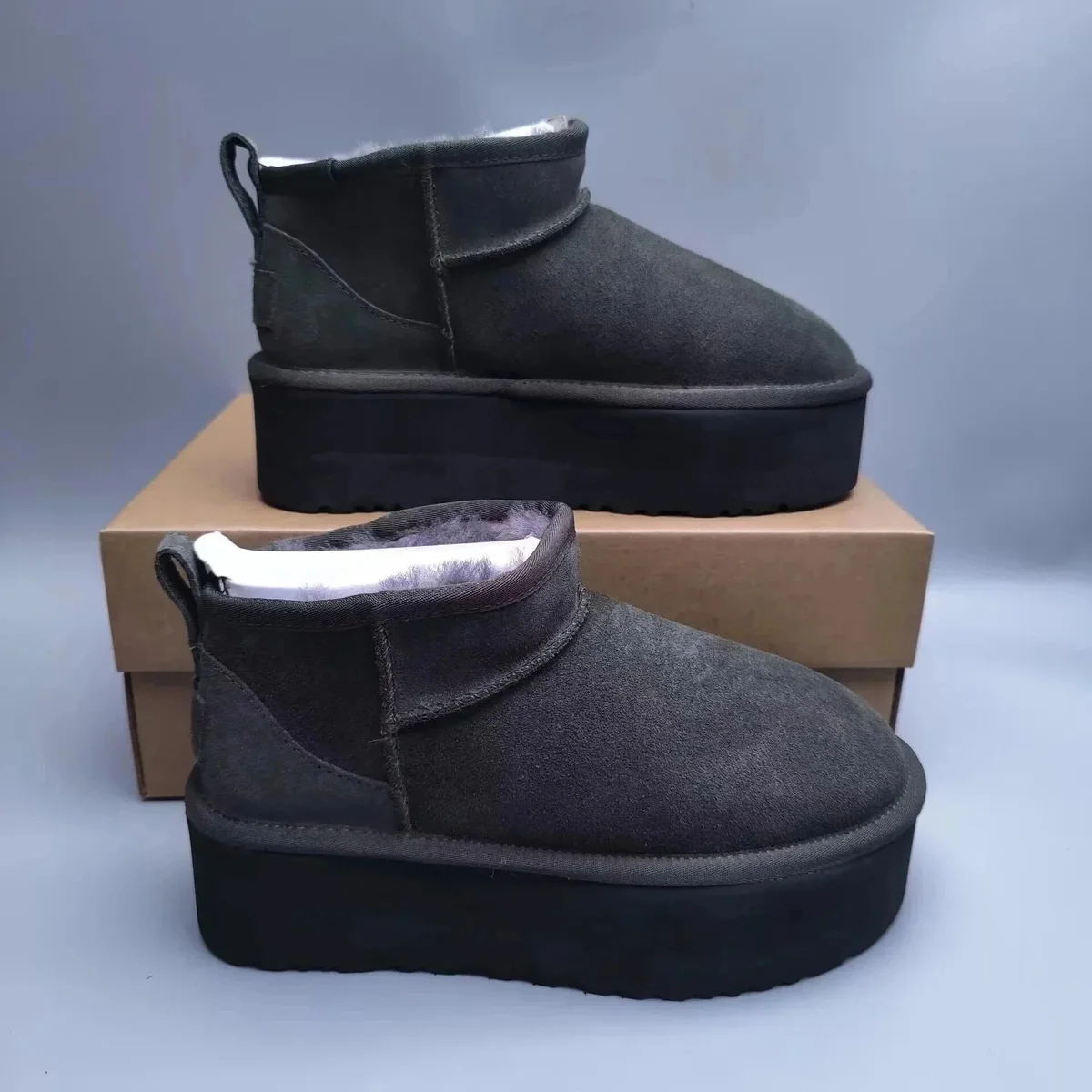 UGG Classic Short Black Snow Boots
