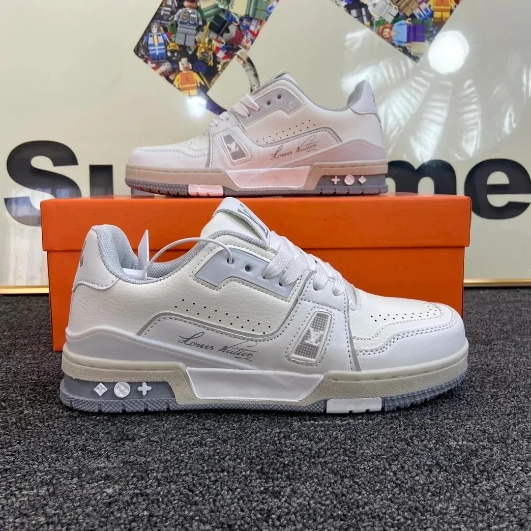 Louis Vuitton Tabi White Leather Sneakers