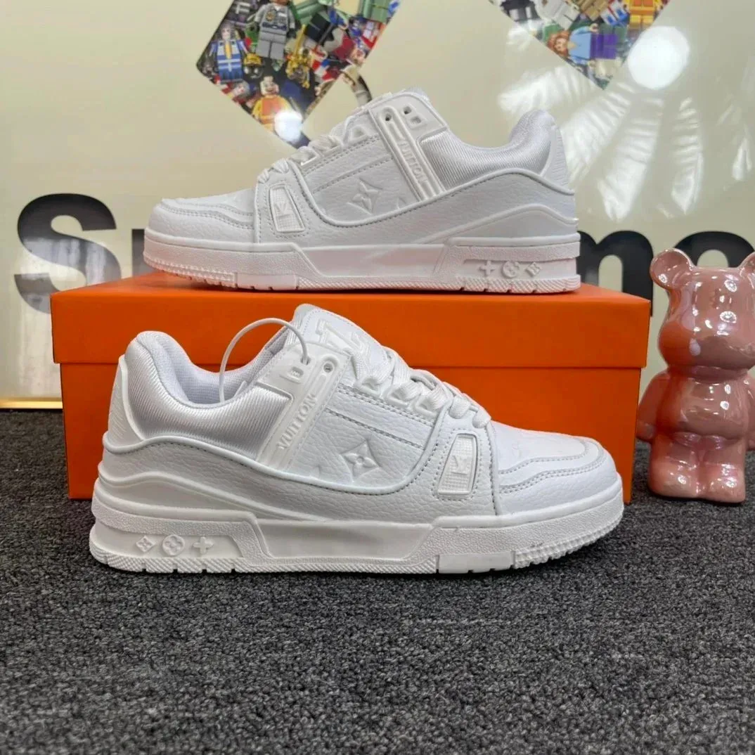 Louis Vuitton LV Trainer White Sneakers