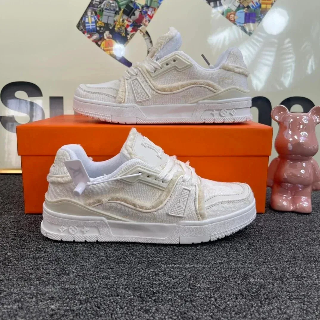 Louis Vuitton LV Trainer White Sneakers
