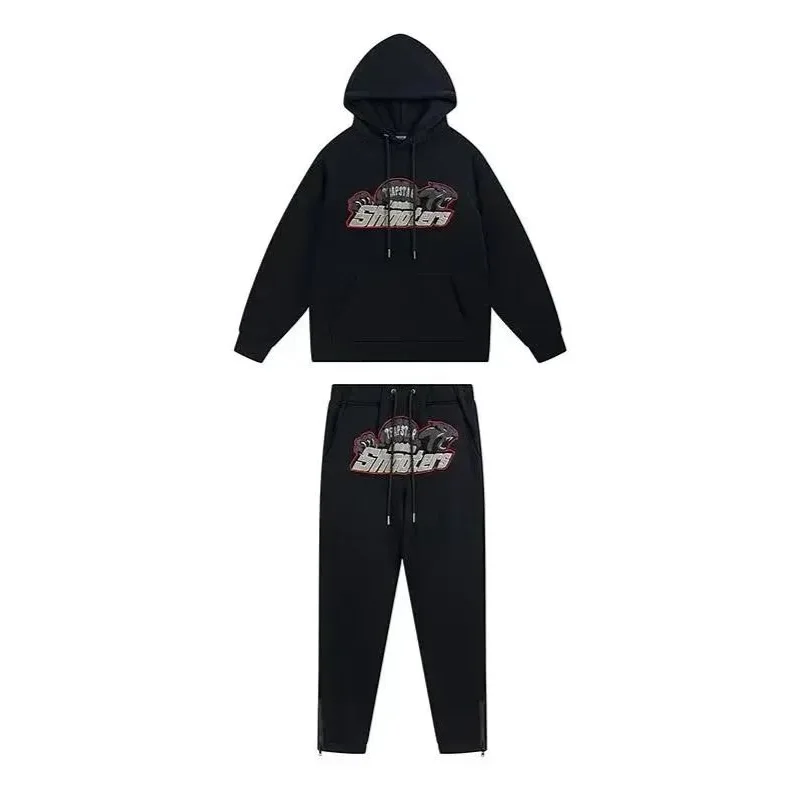 Trapstar Shooters Black Tracksuit Set