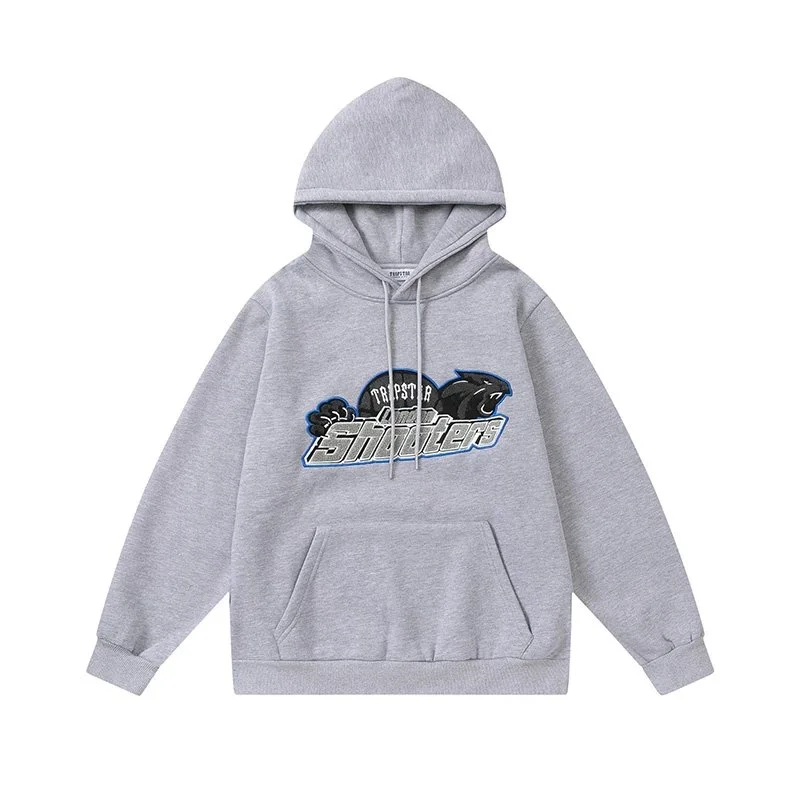 Trapstar Grey Shooters Hoodie