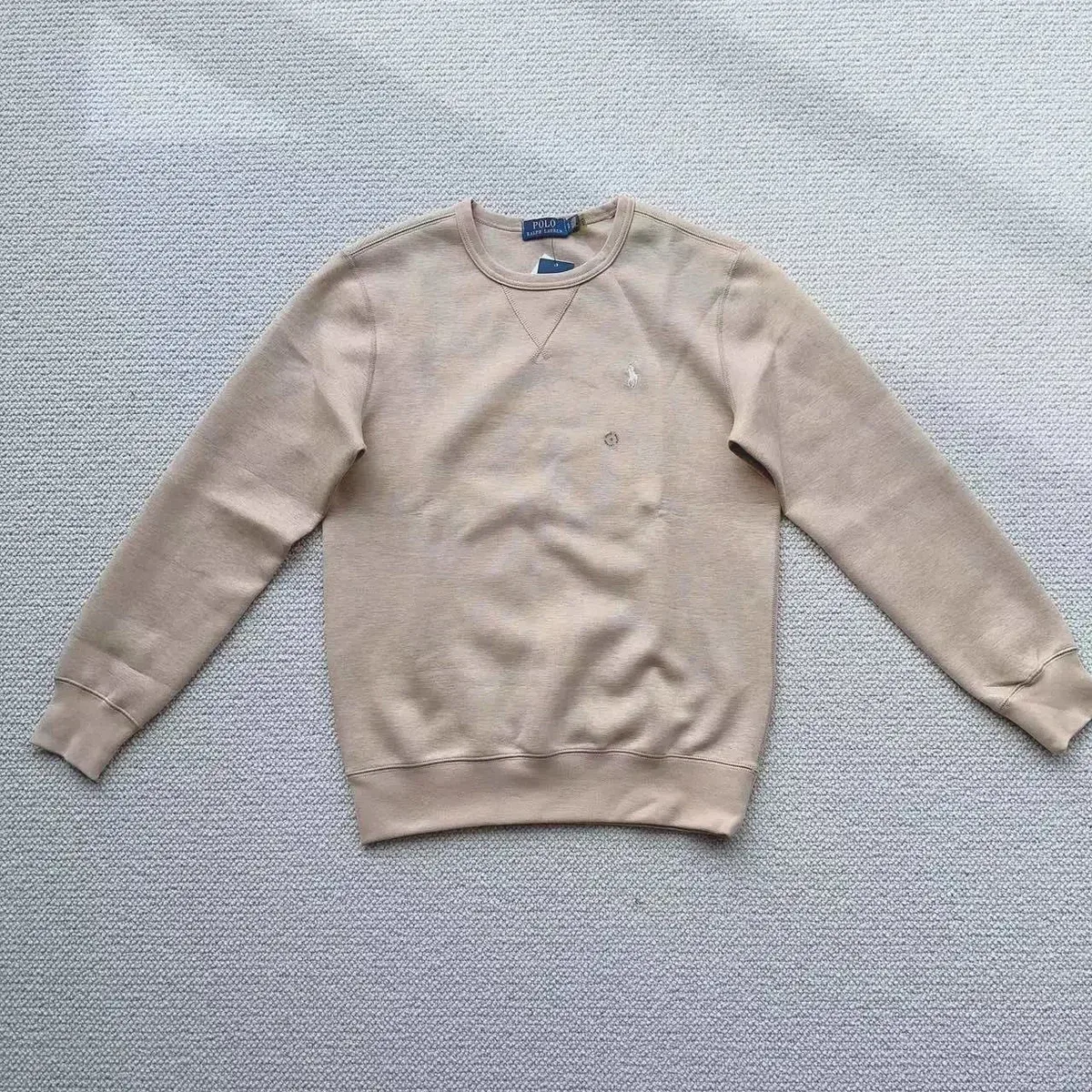Polo Ralph Lauren Beige Crewneck Sweatshirt