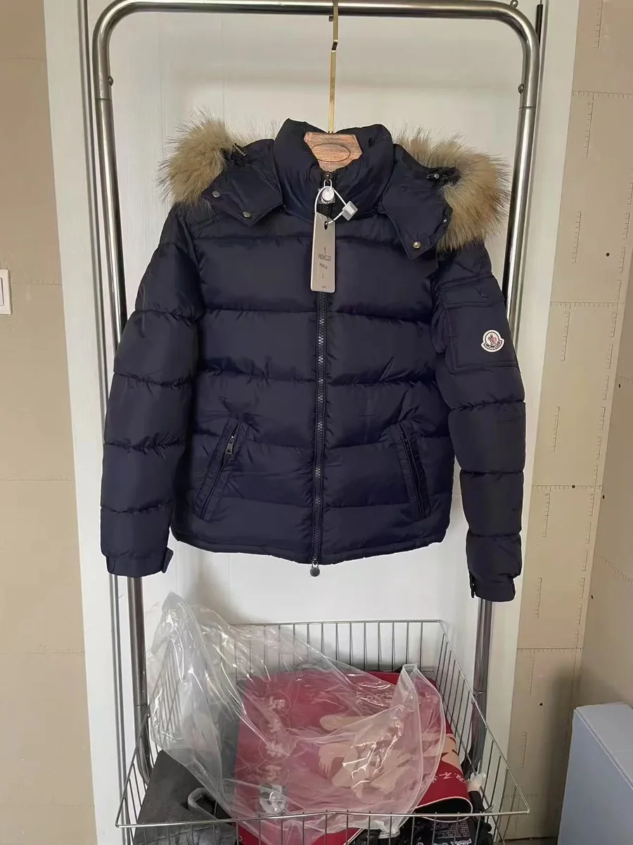 Moncler Maya Navy Blue Puffer Jacket