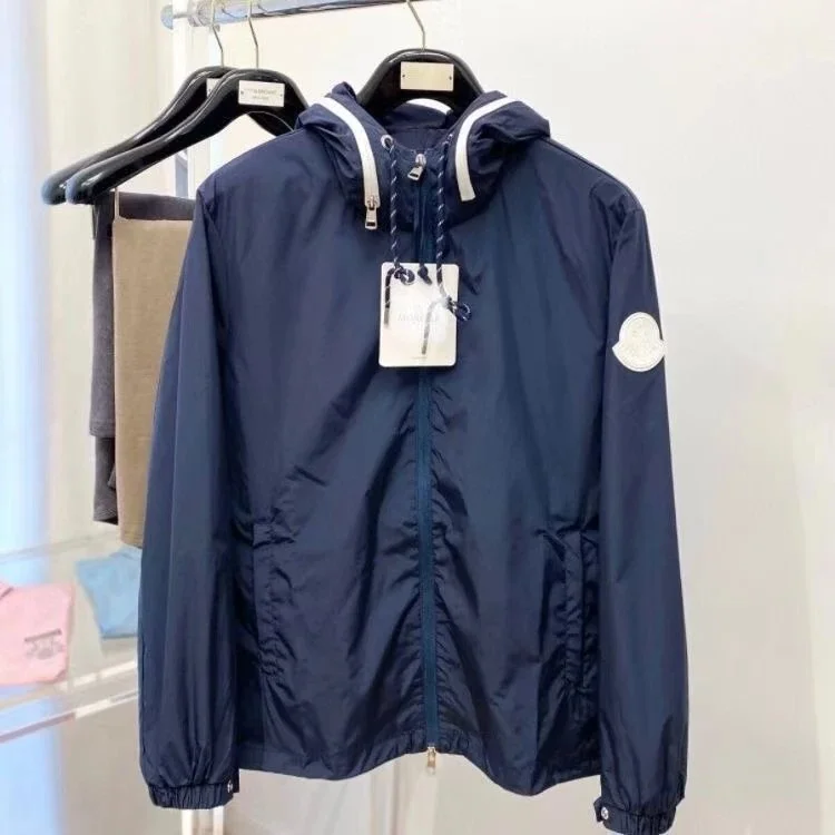 Moncler Maya Navy Windbreaker Jacket