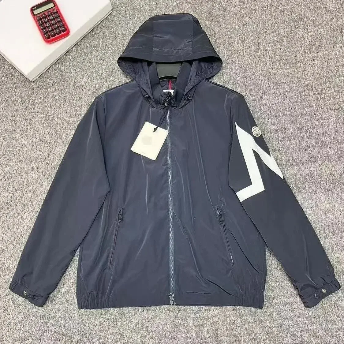Moncler Maya '盟可睐冲锋衣3' Navy Windbreaker Jacket