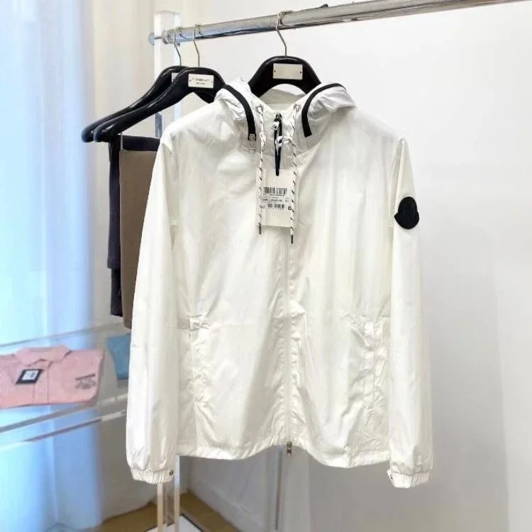 Moncler Maya White Lightweight Jacket
