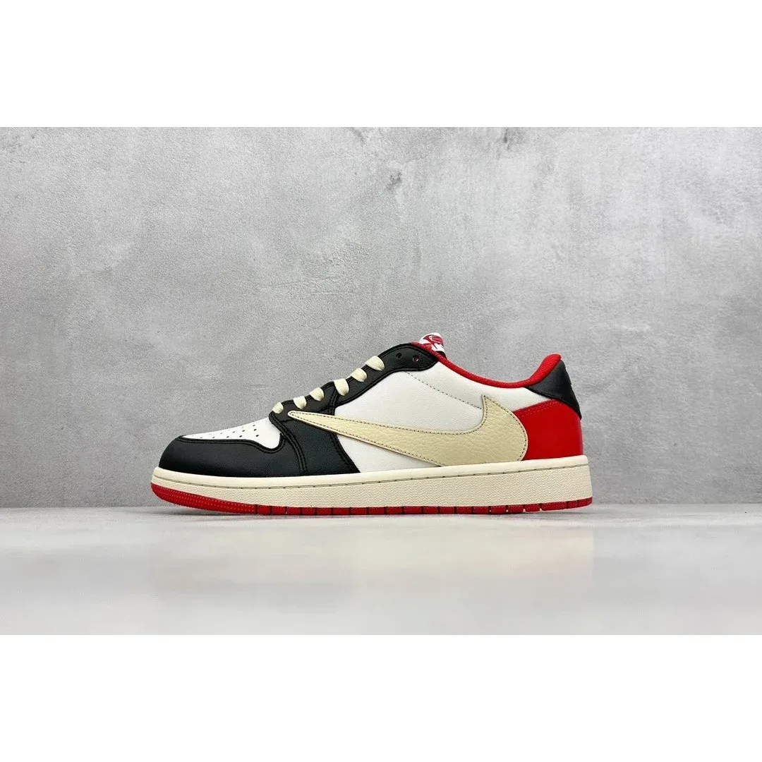 Nike Air Jordan 1 Low '07 Black/White/Red Sneakers