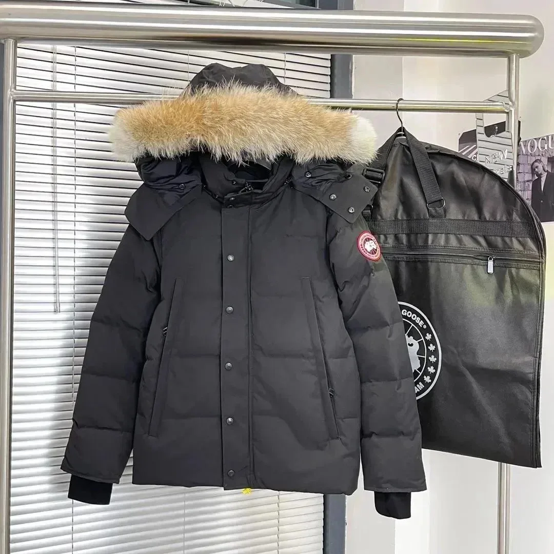Canada Goose Expedition Black Parka with Fur Hood