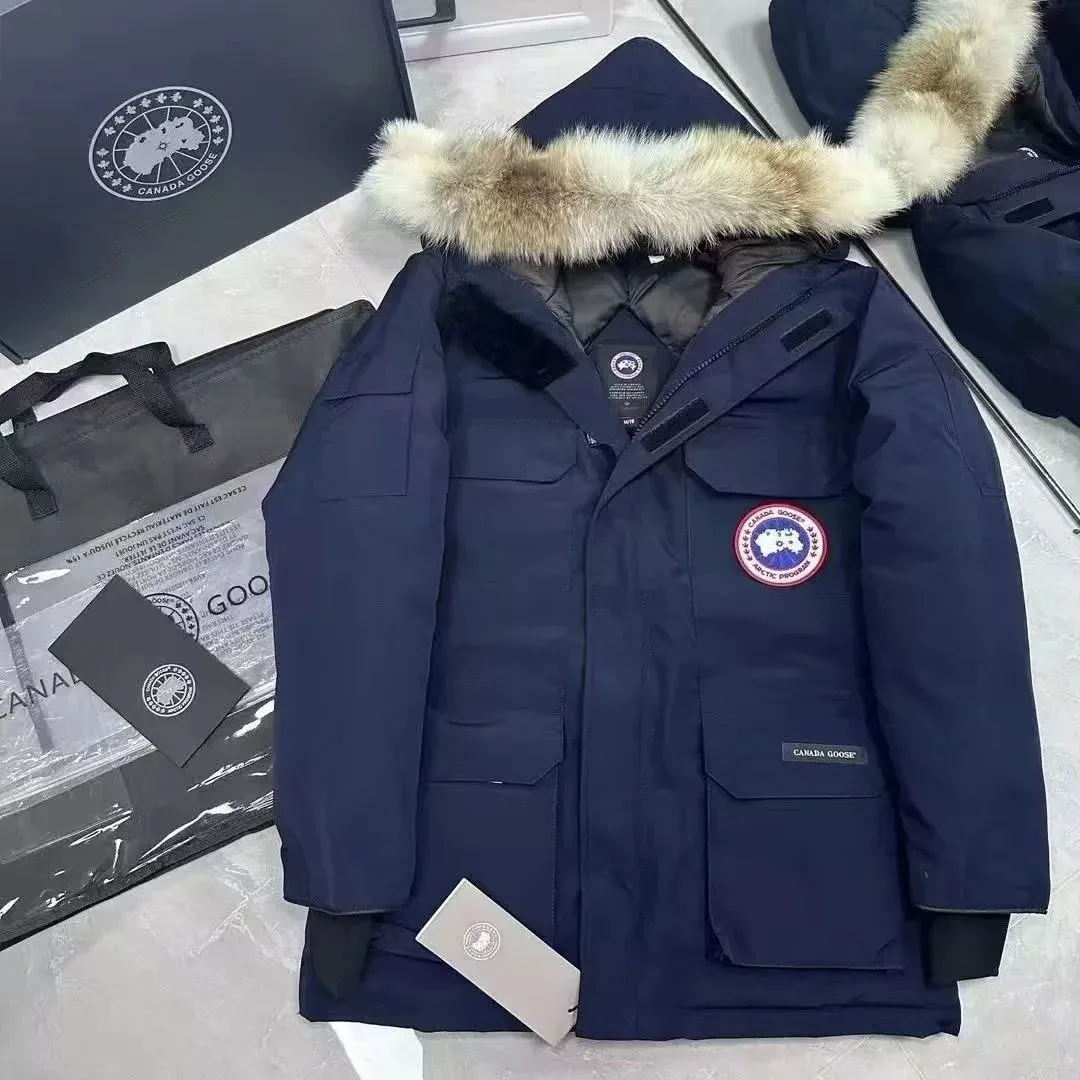 Canada Goose Expedition 31 Parka Navy Blue Winter Coat