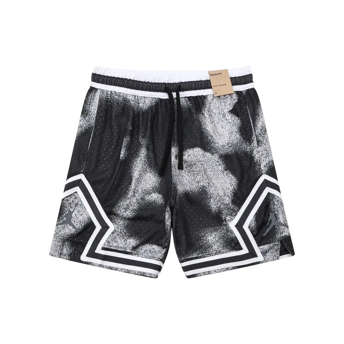Nike Air Jordan Jumpman Black/White Basketball Shorts