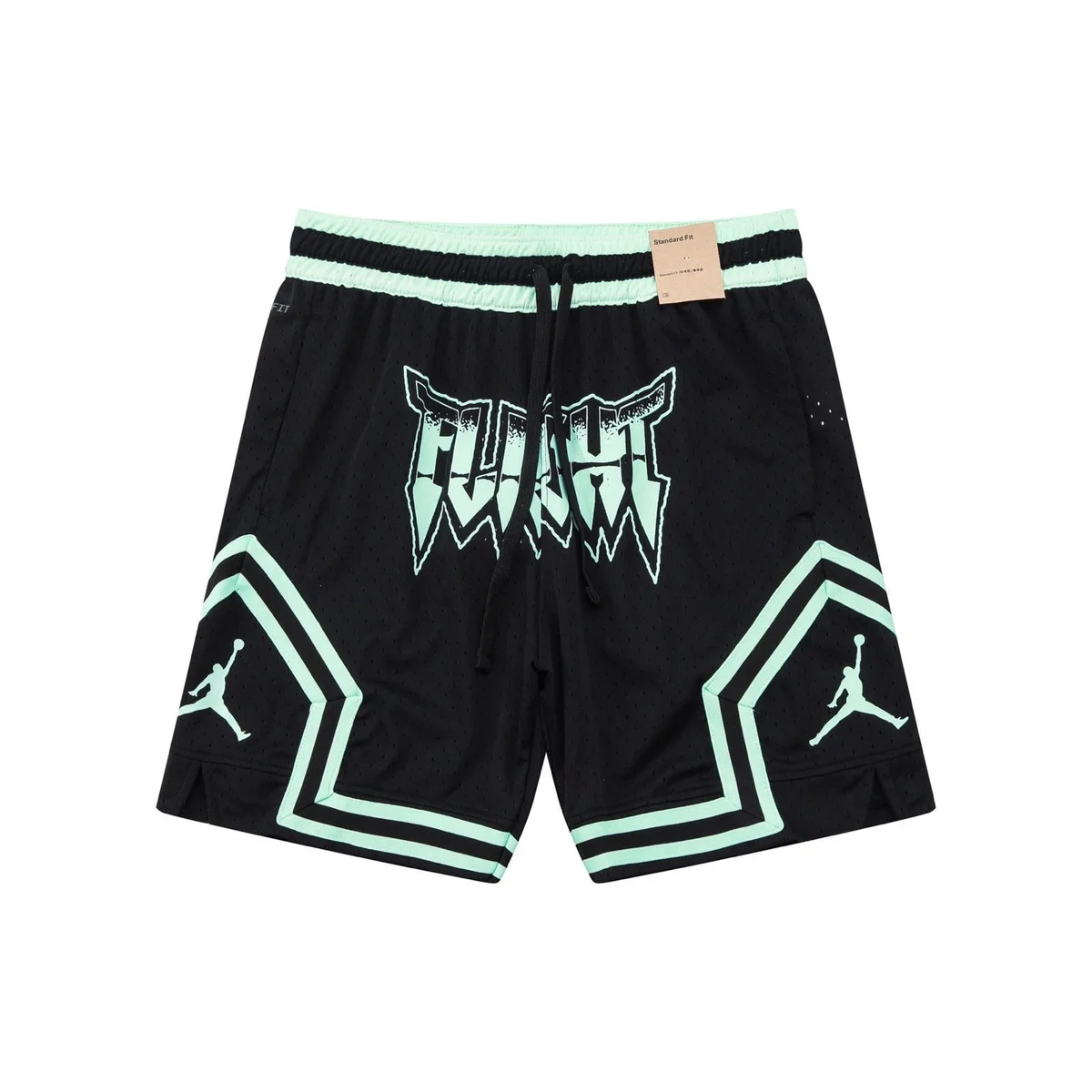 Jordan Air Jordan Jumpman Black/Green Shorts