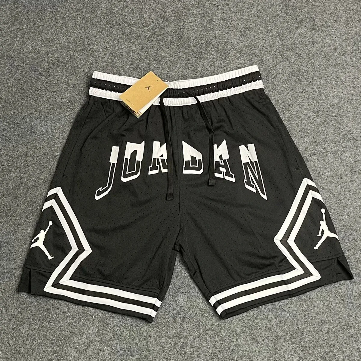 Jordan Jumpman Black & White Basketball Shorts