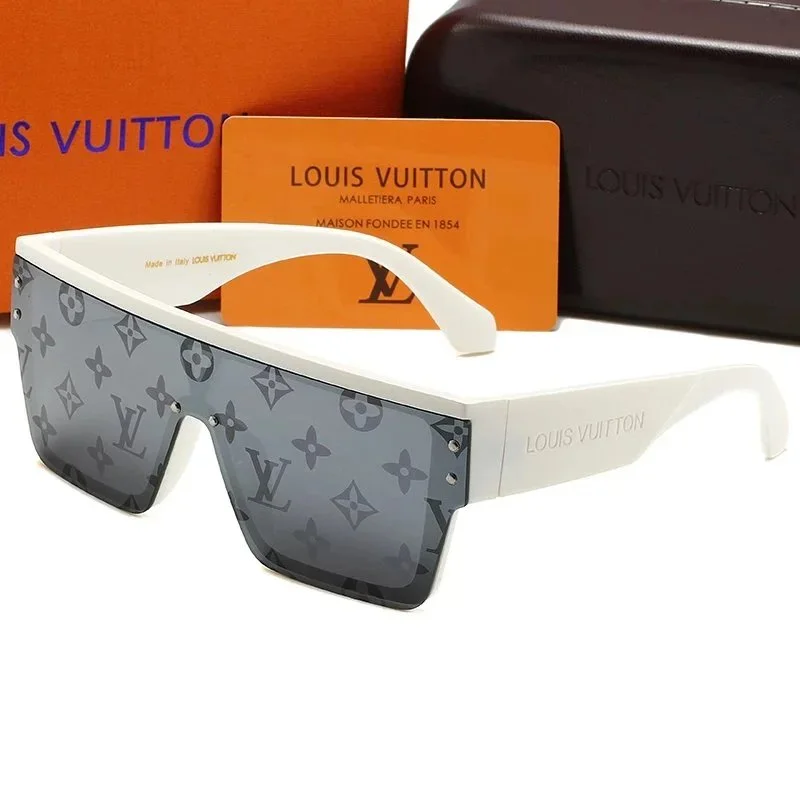 Louis Vuitton Tabi White Monogram Shield Sunglasses