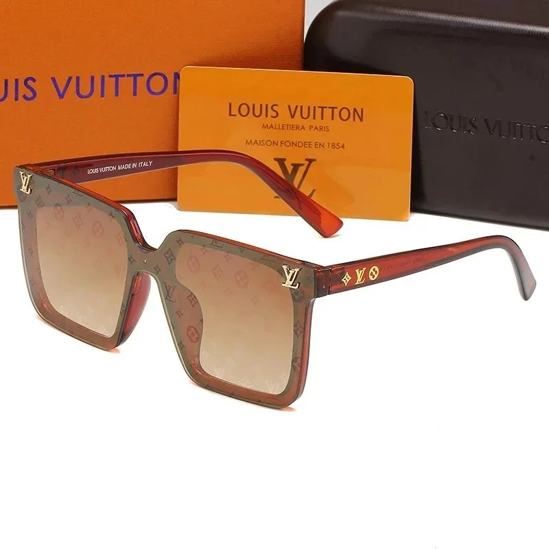 Louis Vuitton Classic Logo Sunglasses Brown