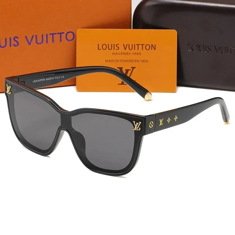 Louis Vuitton Tabi Black Gold Frame Sunglasses