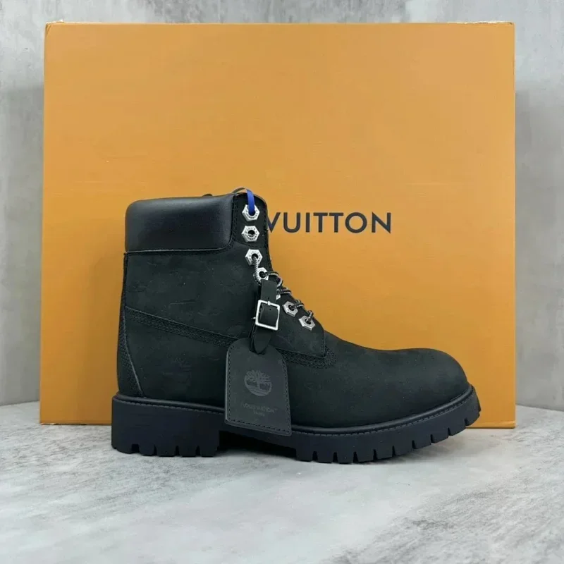 Louis Vuitton L哑光黑 哑光标 Boots