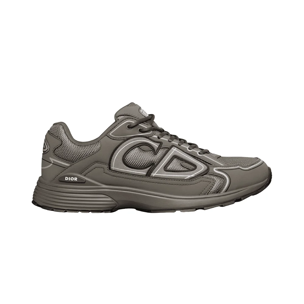 Dior CD Sneakers Grey/Black Running Shoes
