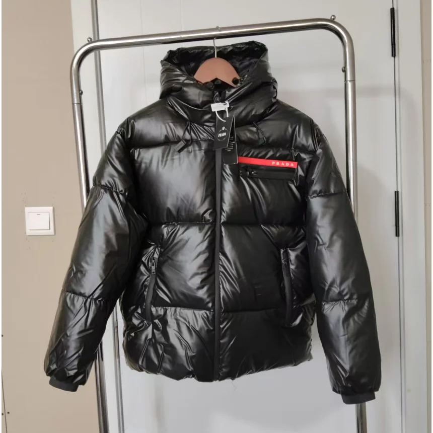Prada Prada Red Label Black Puffer Jacket