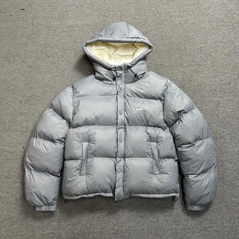 Corteiz Corteiz3 Grey Down Jacket