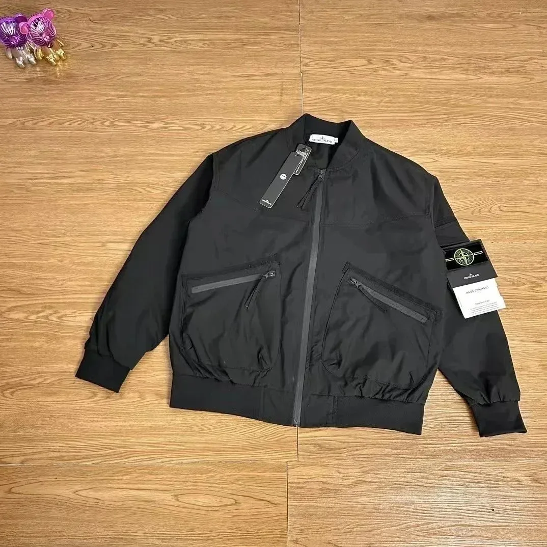 Stone Island Shadow Project Black Bomber Jacket
